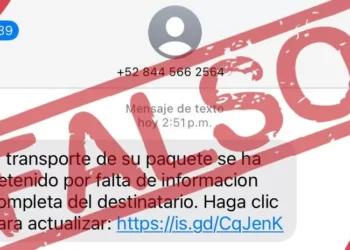 Alertan sobre estafa cibernética relacionada con supuesta paquetería
