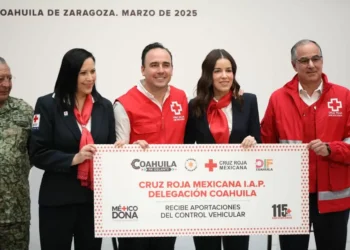 Coahuila aporta más de 40 mdp y 5 ambulancias para abrir la colecta de la Cruz Roja 2025