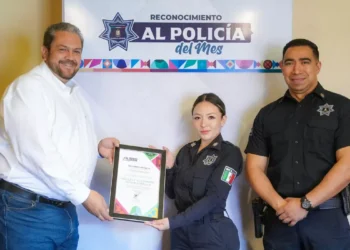 Reconocen a mujer policía del mes en Ramos Arizpe