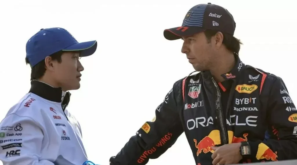Checo da ‘like’ al fichaje de Tsunoda con Red Bull