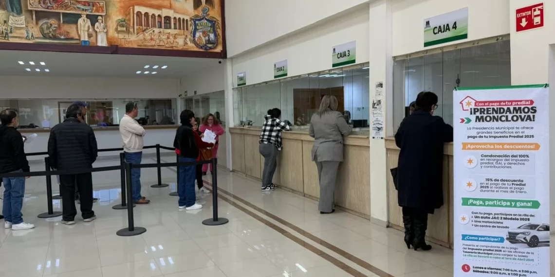 Monclova presenta rezago de comerciantes del 40% en pagos al municipio