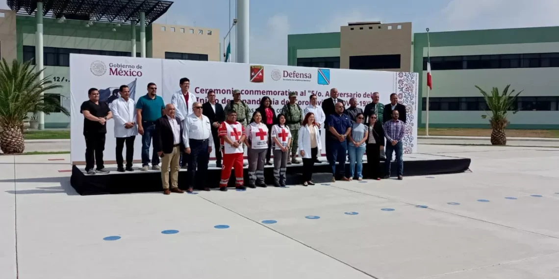 Conmemoran 5° aniversario del inicio de la pandemia de Covid-19 en Piedras Negras