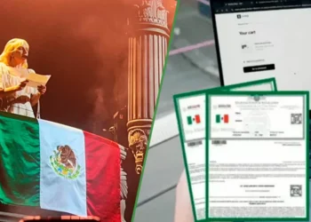 Tras ondear bandera mexicana, gabinete le ofrece a Lady Gaga tramitar su CURP exprés