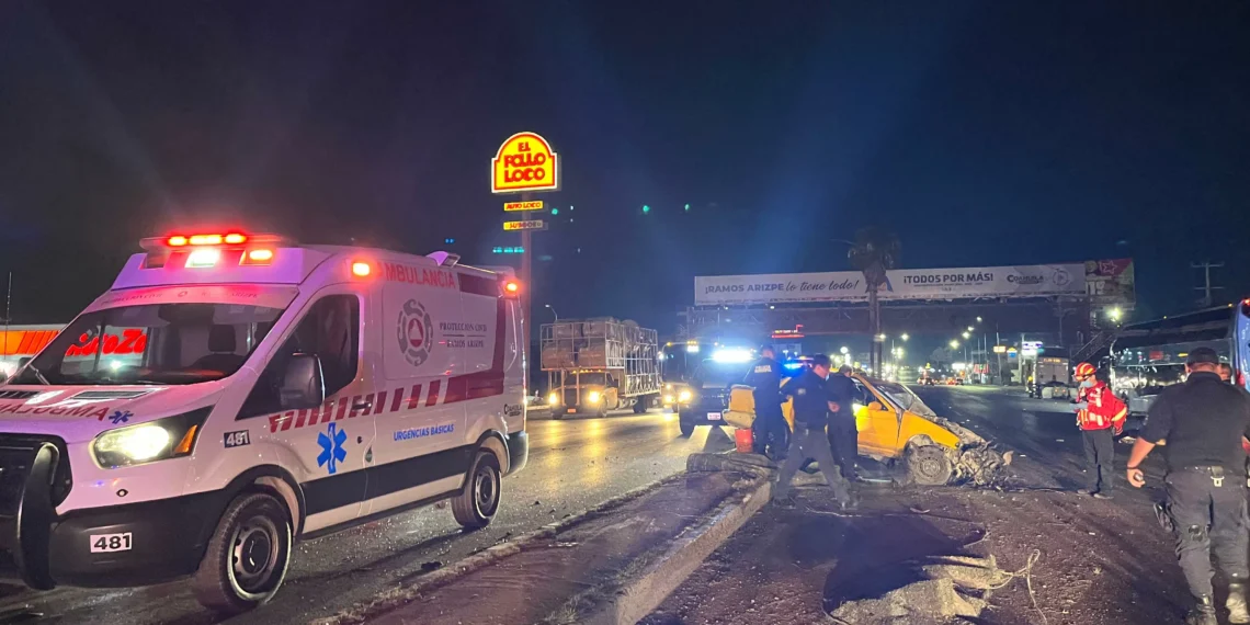 5 muertos y 20 lesionados registró Ramos Arizpe en marzo por accidentes automovilísticos