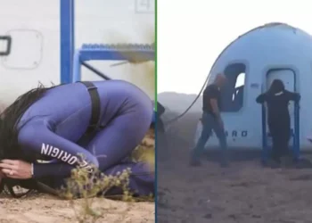 Esto ya se ha visto: hallan supuestas pruebas de que el alucinación de Katy Perry al espacio fue fingido