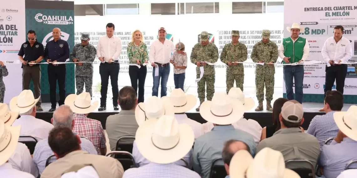 En Coahuila entregan nuevos cuarteles al Ejército y a la Policía ministerial