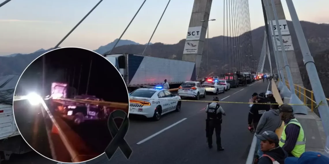Mueren tres policías en incidente sobre puente El Baluarte de la supercarretera Durango-Mazatlán