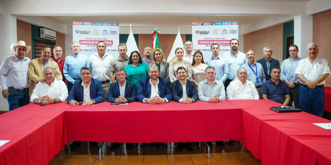 Instalan en Ramos Arizpe el Consejo Municipal de Desarrollo Urbano 2025-2027