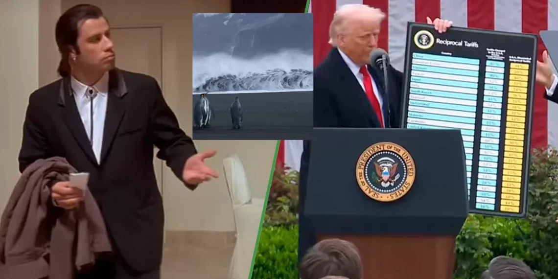 Precios congelados: Trump le puso aranceles a una isla donde no vive ausencia