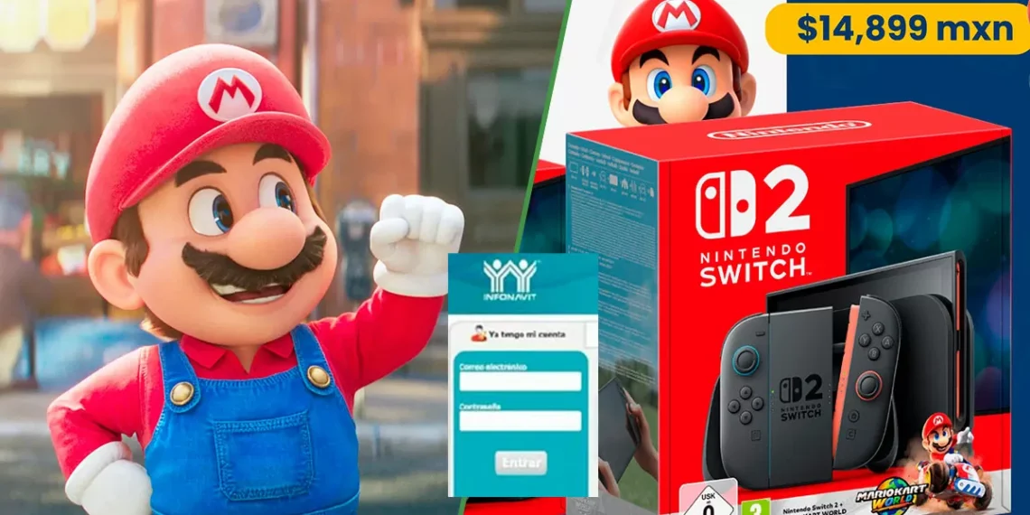Nuevo Switch 2 en México vendrá con crédito Infonavit incluido