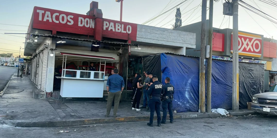 Catean negocio tras homicidio de una persona la indeterminación del domingo en Saltillo