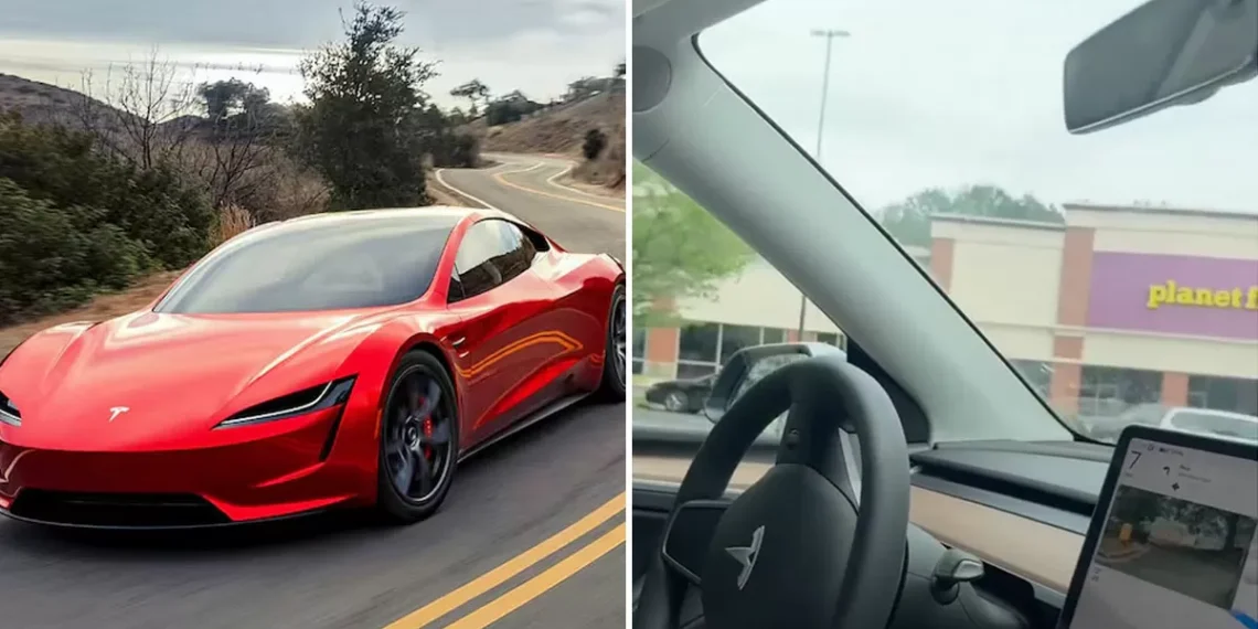 Eso tuvo que doler: sujeto le pide a su Tesla que lo lleve a donde de ningún modo ha ido… y lo llevó al gym