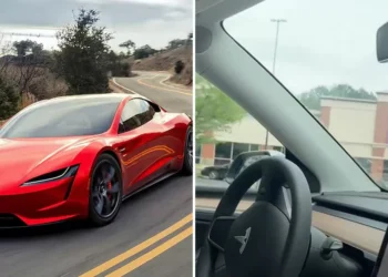 Eso tuvo que doler: sujeto le pide a su Tesla que lo lleve a donde de ningún modo ha ido… y lo llevó al gym