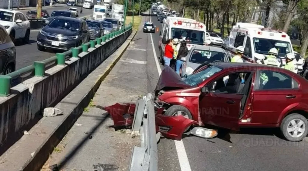 Muere mujer en accidente vial en Paseo Tollocan