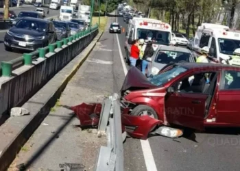 Muere mujer en accidente vial en Paseo Tollocan