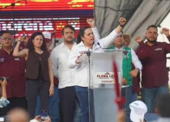 Flora Leal cierra campaña con respaldo de Morena 