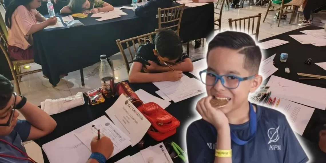 Niño de Torreón representará a México en juegos olímpicos de Matemáticas de Singapur