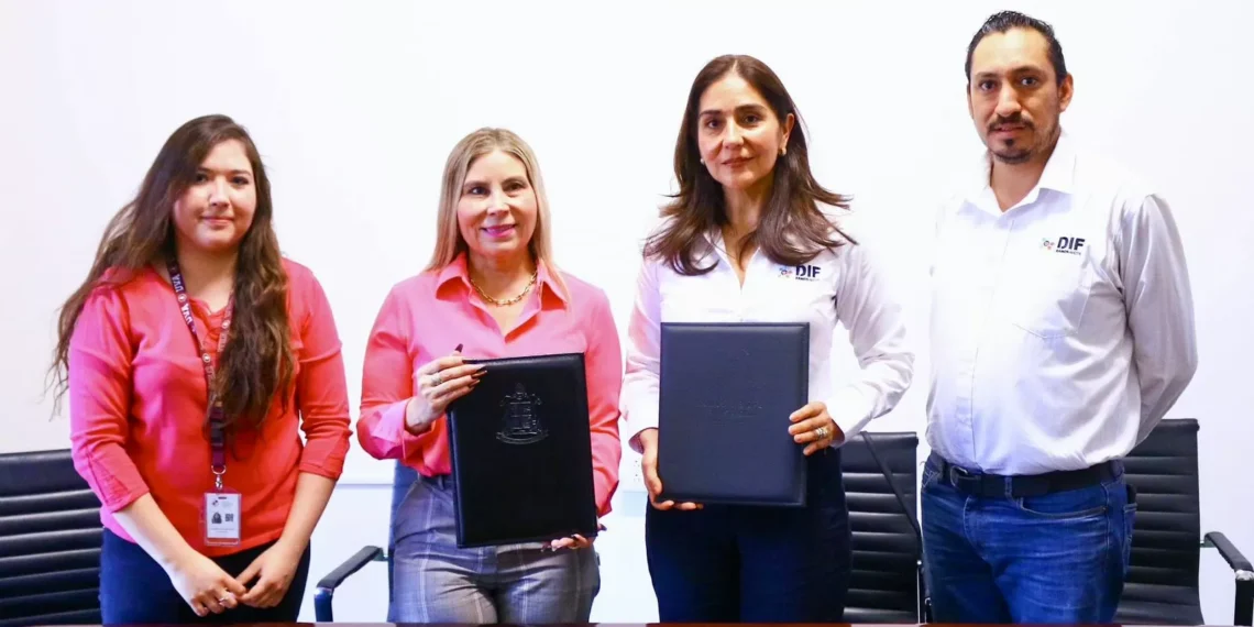 Firman convenio Universidad Vizcaya y DIF Ramos Arizpe