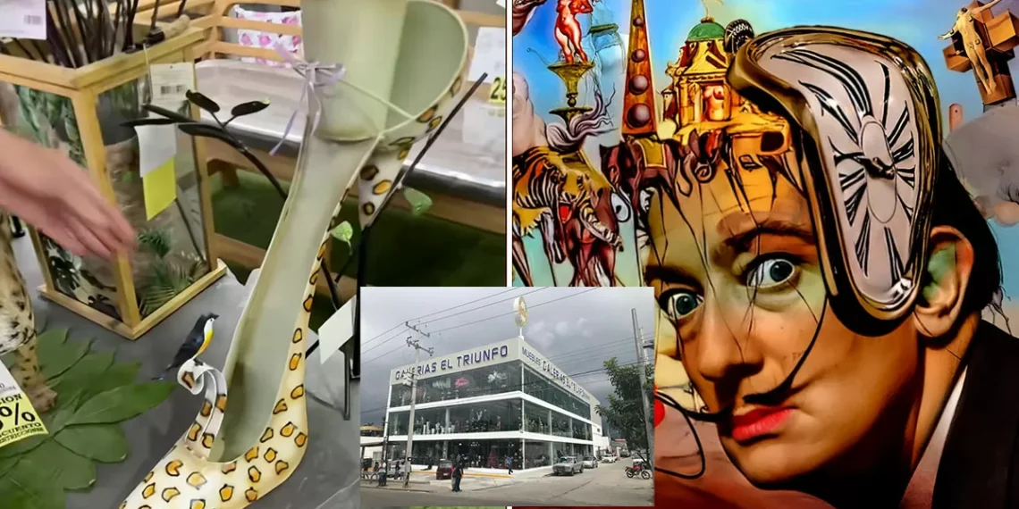 Herederos de Salvador Dalí demandan a Galerías El fama por plagio de sus pinturas