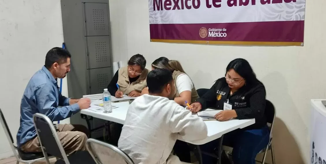 Centro Migrante Bienestar en Coahuila recibe a más de 580 personas repatriadas