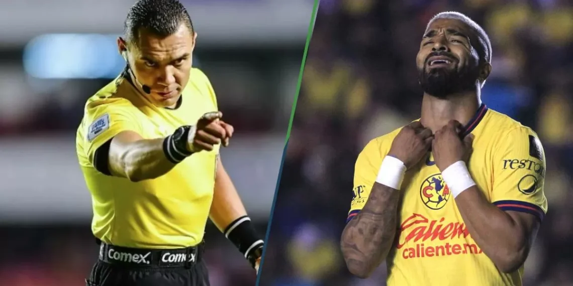 Club América se queja por la falta de penales en el hendido de ida de la final