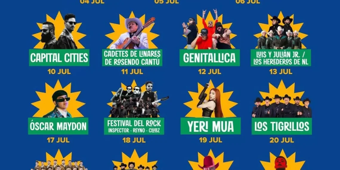 Presentan Feria Saltillo 2025 ¿Qué artistas estarán?