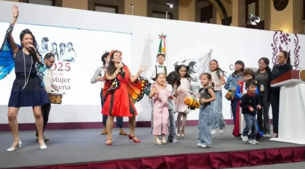 En el Día de la Niña y el Niño, Presidenta inicia obras de construcción de 5 Centros de Educación y minucioso pueril en Cd. Juárez