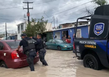 Activan esbozo DN-III-E en Piedras Negras tras tormentas que dejaron más de cuatro pulgadas