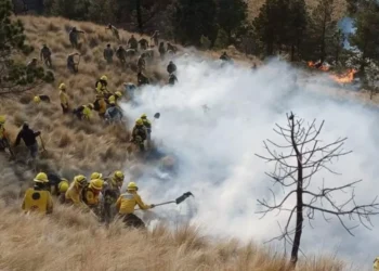 Arde en llamas Amecameca