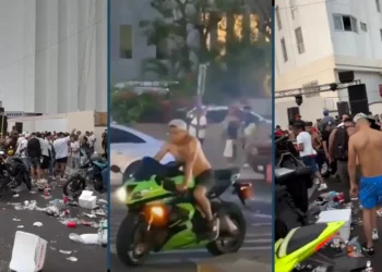 No son damnificados, son los del Aca Moto en Acapulco