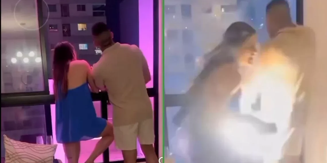 Casual que estás viendo los fuegos artificiales desde tu vivienda y se terminan metiendo al balcón