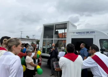 Reliquia de San Judas Tadeo llega al basílica de Santiago Apóstol en Monclova