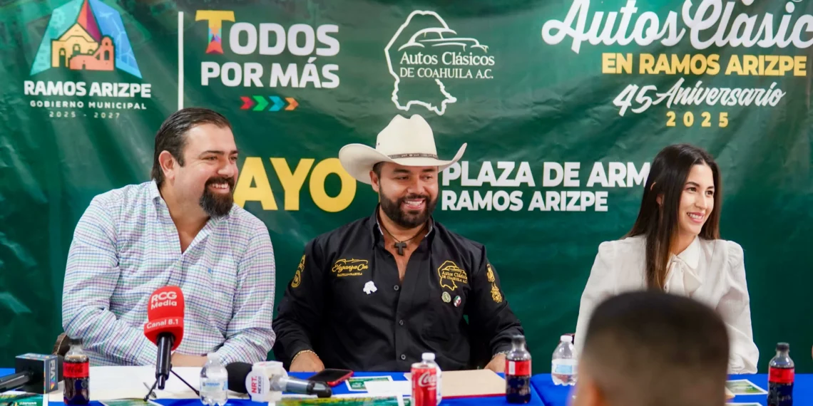 ¿Planes para el término de semana? Asiste a exposición de autos clásicos en Ramos Arizpe