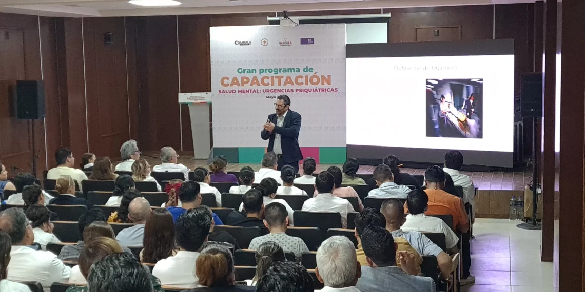 Realizan capacitación intensiva sobre salud mental en Piedras Negras