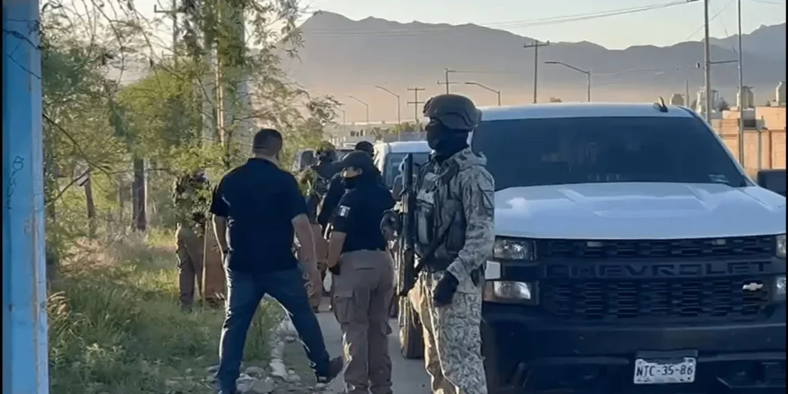 Aseguran droga y detienen a tres personas tras cateo en Ramos Arizpe