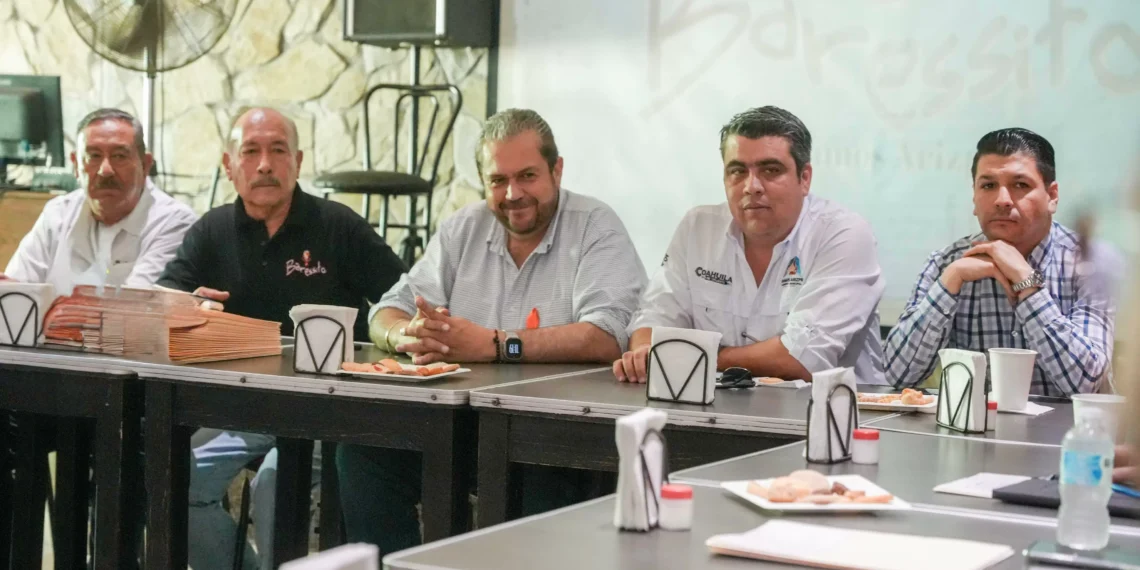 Comparten propuestas representantes de bares y restaurantes con alcalde de Ramos Arizpe