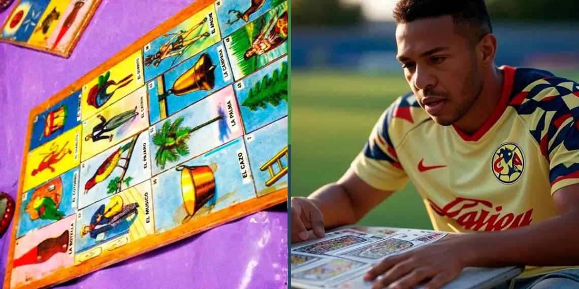 Jugadores del América participan en lotería en espina kermés y también quedan descalificados
