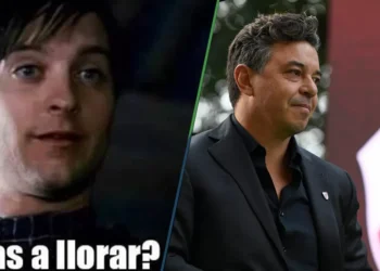 Técnico del River se está quejando de que en el campo transmitieron los goles del Monterrey y por eso perdieron