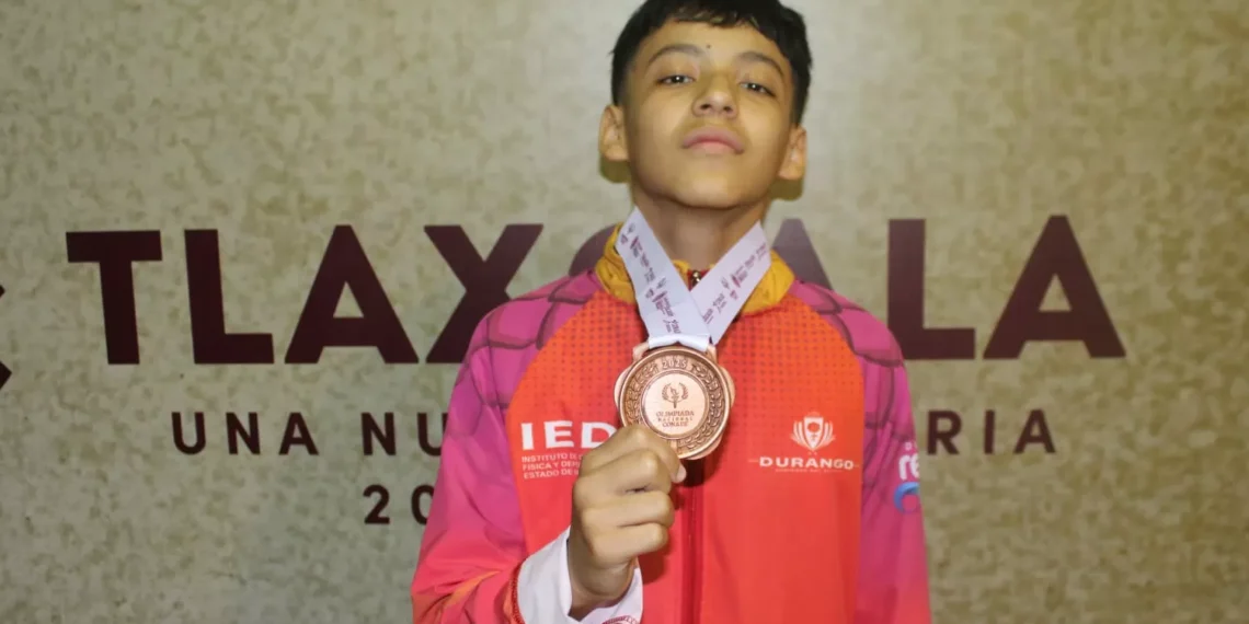 Cae bronce en para Durango luchas asociadas