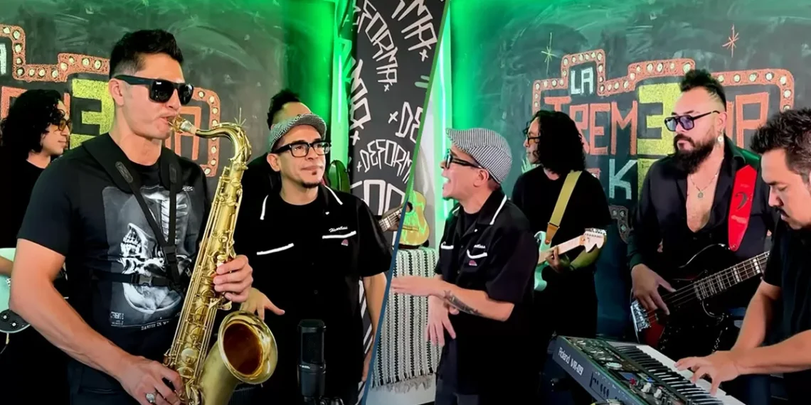 La Tremenda Korte nos cantó sus mejores rolas en el prospección de El Deforma