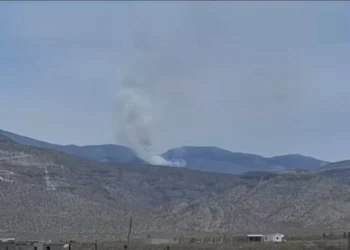 Se registra incendio forestal en el cerro La Gloria de Monclova