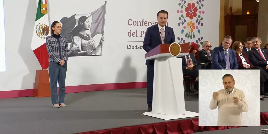 Esteban Villegas acude a mañanera de Sheinbaum, ¿Cuál fue la razón?