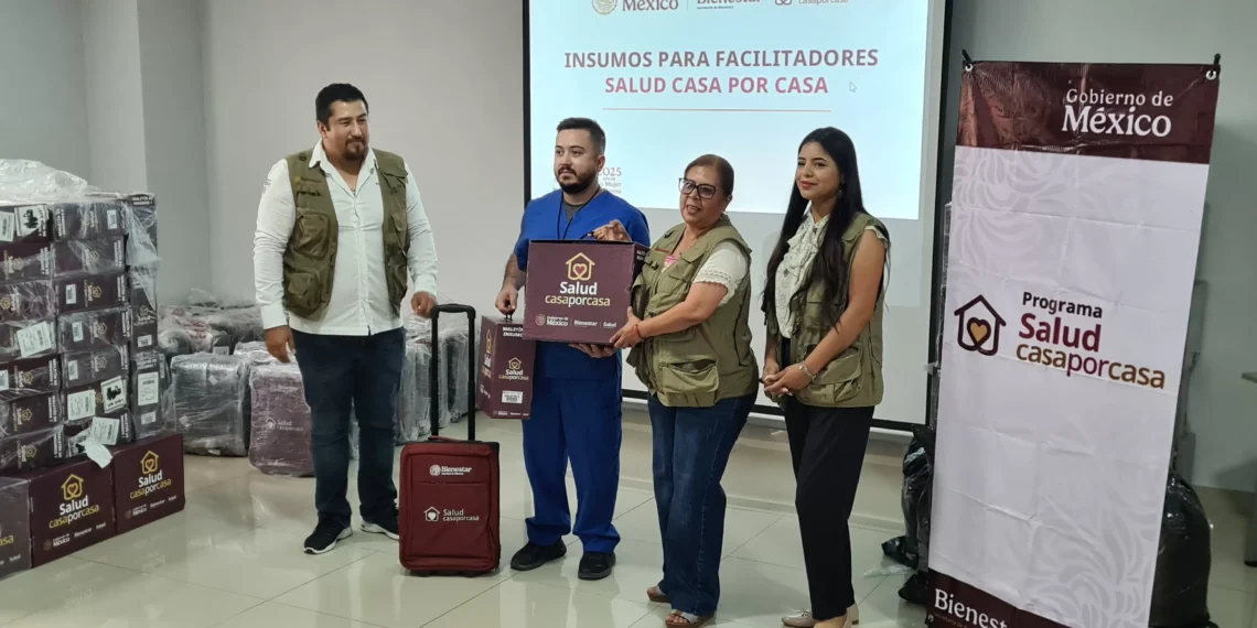 Capacitan los facilitadores del programa Salud Casa por Casa en el luz de Coahuila
