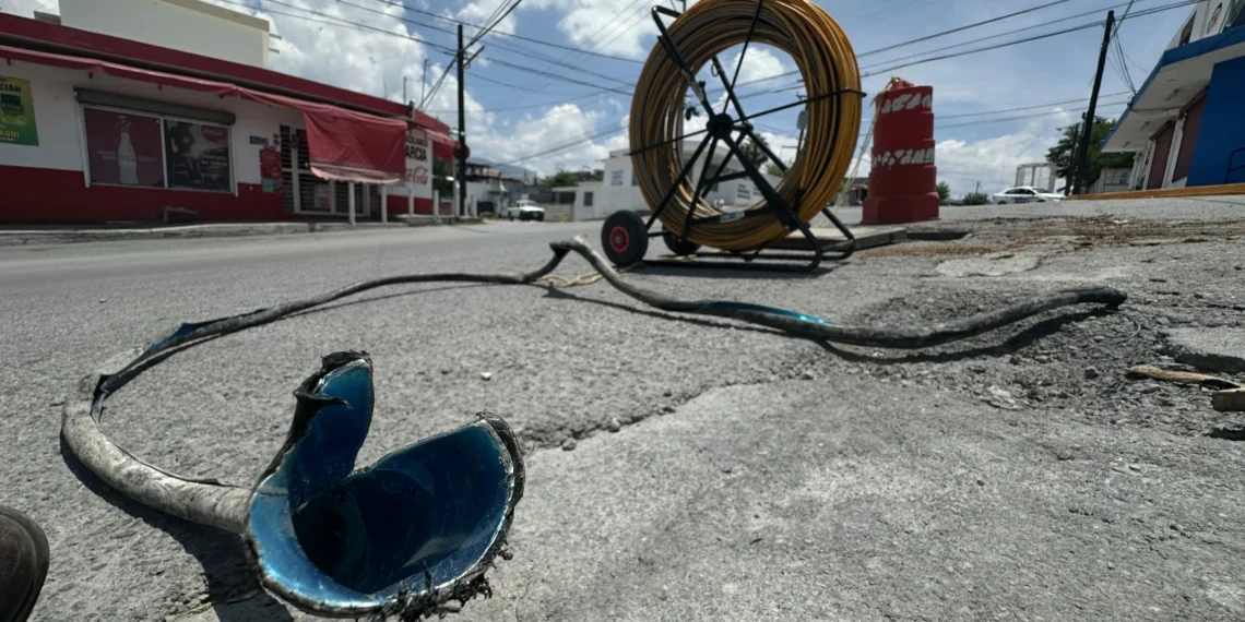 transgresión deja sin servicio a más de 800 usuarios de Telmex en Monclova