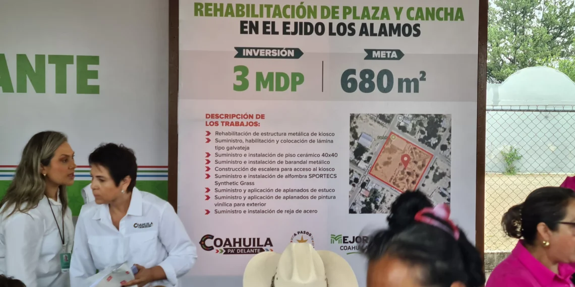 Dan aceleración a obras sociales por más de 113.2 MDP en cinco manantiales