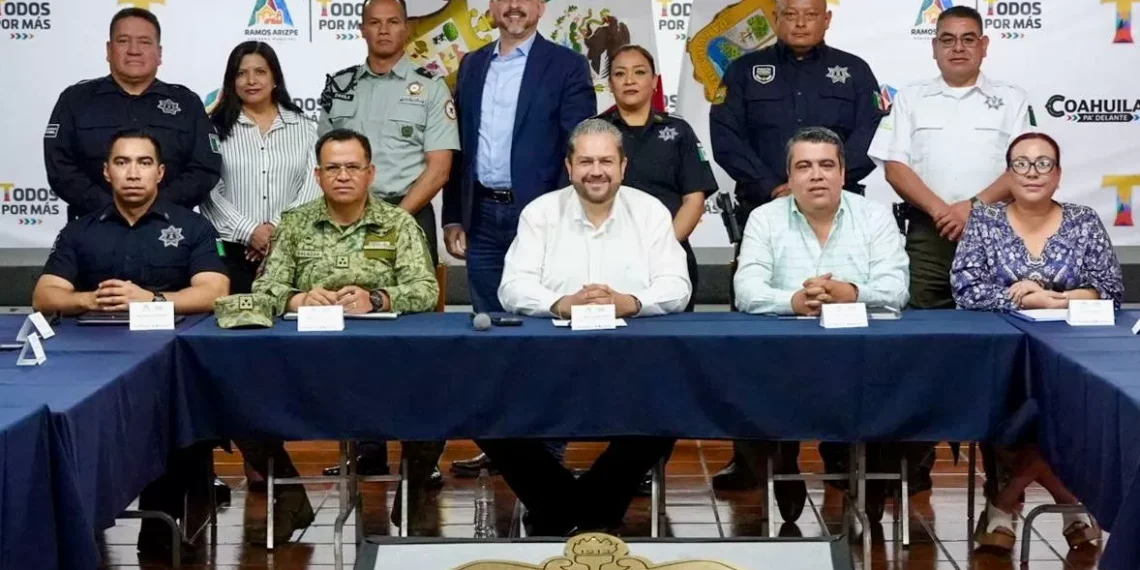 Evalúan en Ramos Arizpe estrategias en tema de seguridad