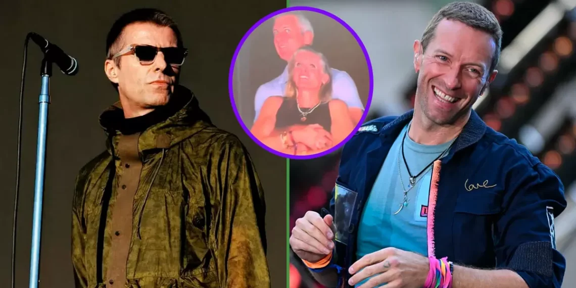 Oasis criticó a Coldplay por exhibir a la parejita embustero en su concierto
