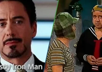 Robert Downey Jr. sigue antonomasia de Quico y asegura que él inventó a Iron Man