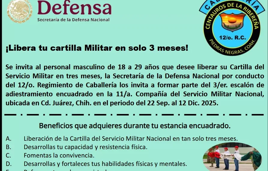 Defensa invita a liberar cartilla militar en un periodo de tres meses