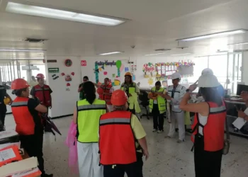 Realizan macrosimulacro de inundación por huracán en unidades del IMSS de PN